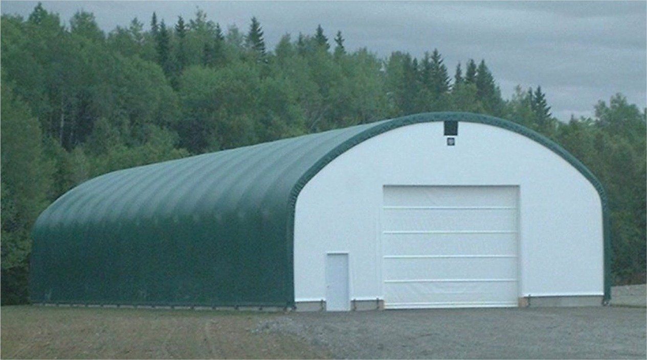 42' x 140' trussed frame STRAIGHT WALL BUILDINGS