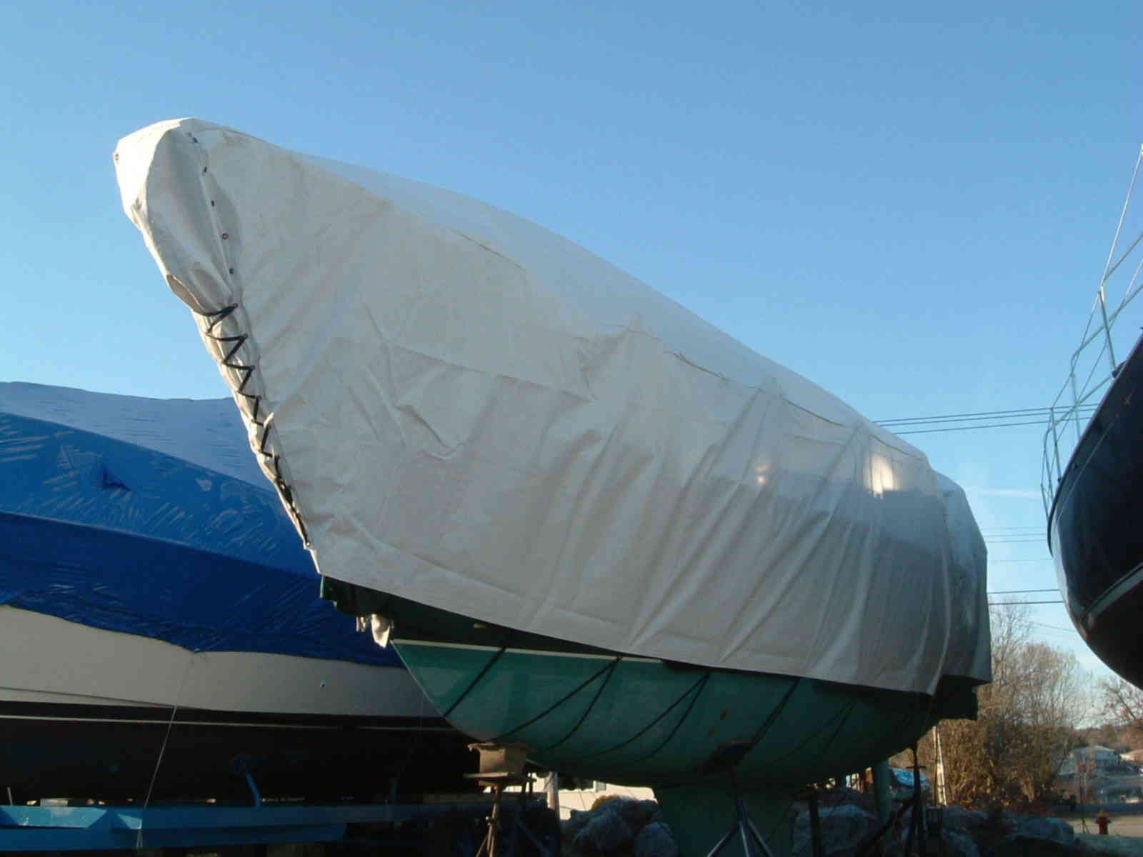 Cover-Tech Inc. Custom Winter Boat Covers and tarps 1-888-325-5757 Cover Tech Tarps