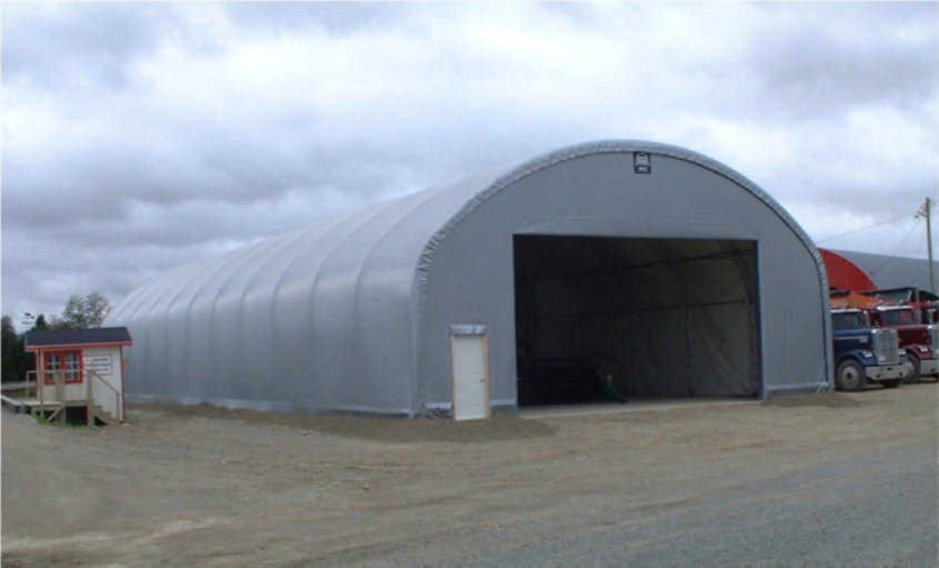 52' x 120' trussed frame STRAIGHT WALL BUILDINGS
