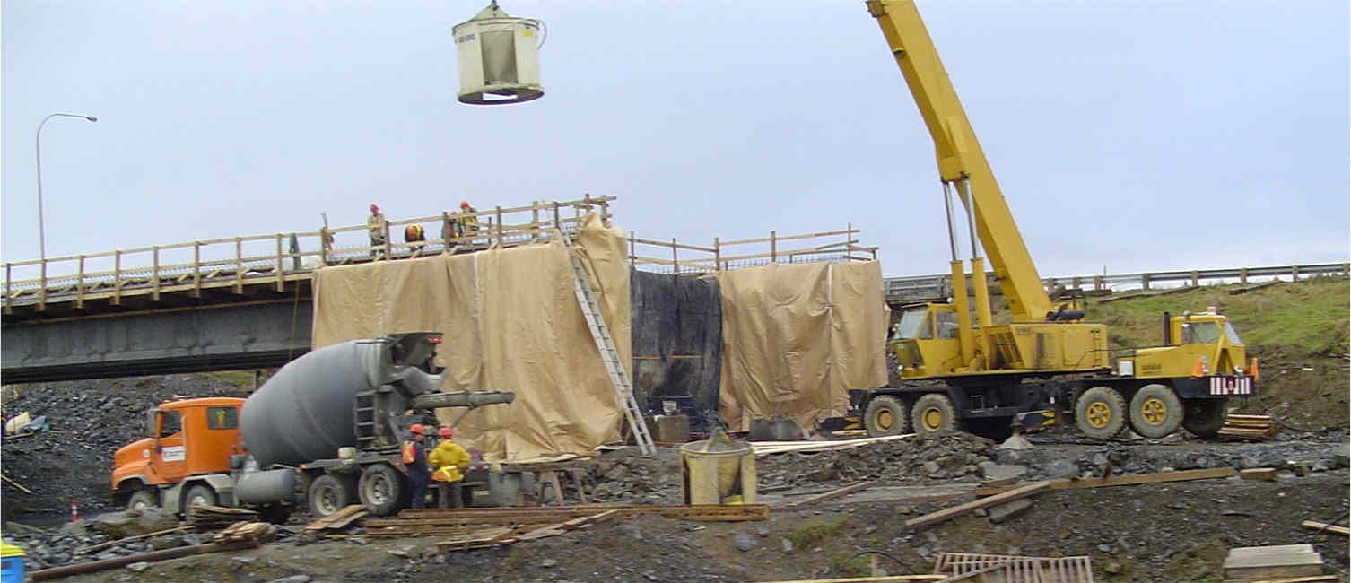 insulated tarp on highway