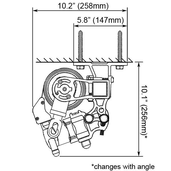 ADALIA Extreme X3M™ installation under overhang