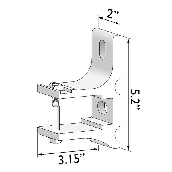 ADALIA Extreme X3M™ Standard Wall Bracket