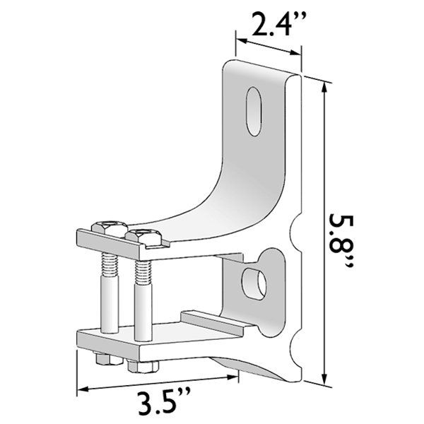 ADALIA X3M PLUS™ Extended Wall Bracket