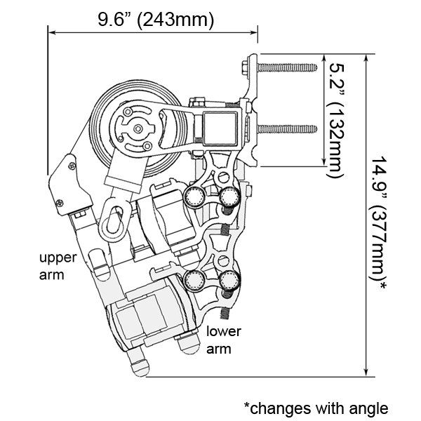 ADALIA X3M EXTENDA™ installation on wall