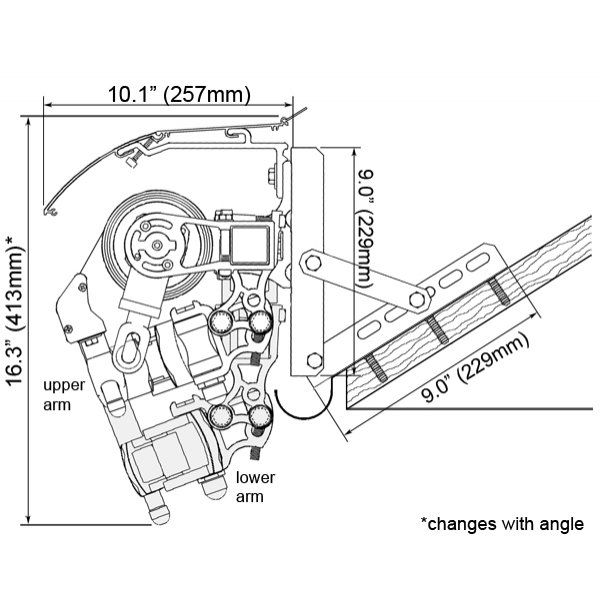 ADALIA X3M EXTENDA™ installation on roof