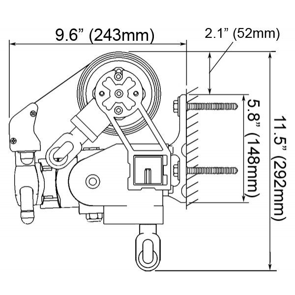 ADALIA X3M PLUS™ installation on wall