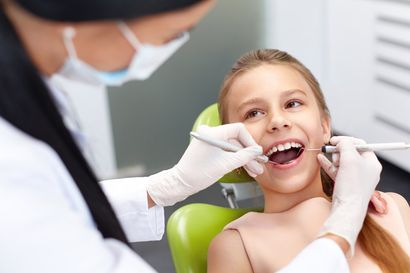 paediatric dental examination