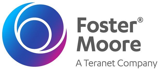 The logo for foster moore a teranet company