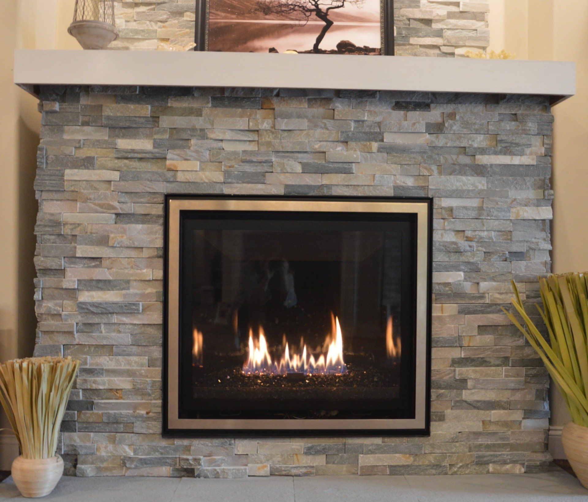 Beautiful Ventless Gas Fireplace in Troy, NY
