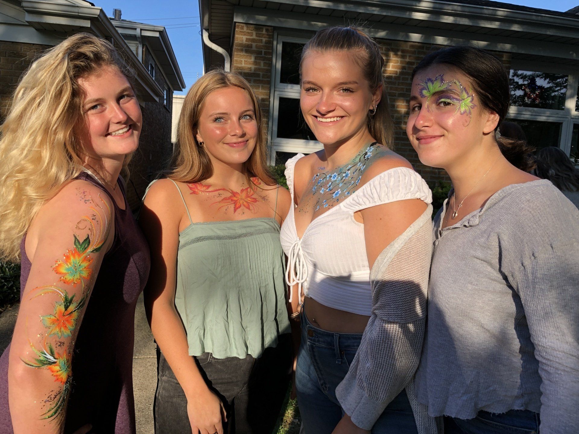 chicago face painting for teens