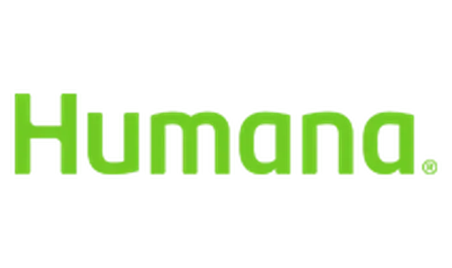 The humana logo is green and white on a white background.
