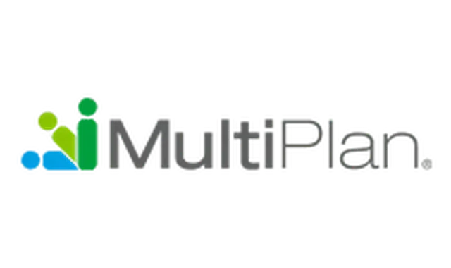 A logo for multiplan is shown on a white background