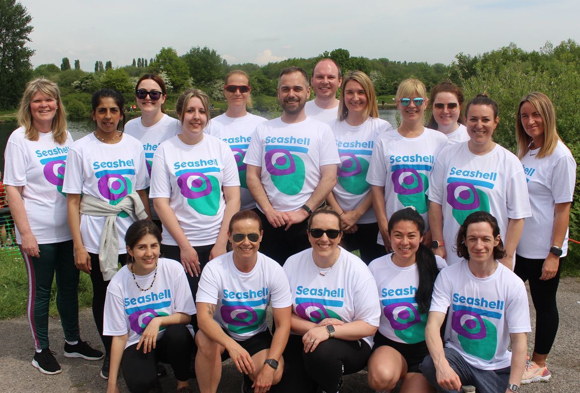 Royal College Manchester Seashell - Manchester Charity Dragon Boat Challenge 2023