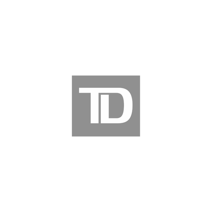 TD Bank logo: white