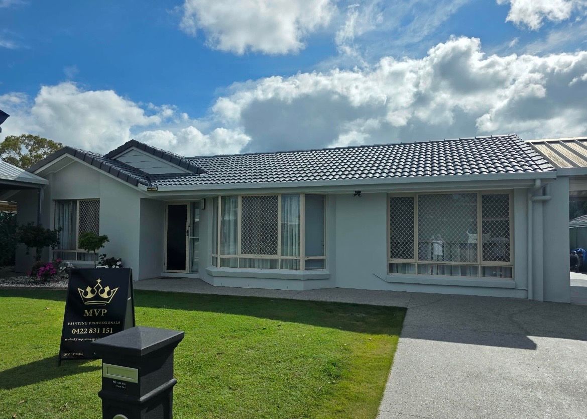 Exterior View of a House With a Grey Roof — MVP Painting Professionals in Sunshine Coast, QLD