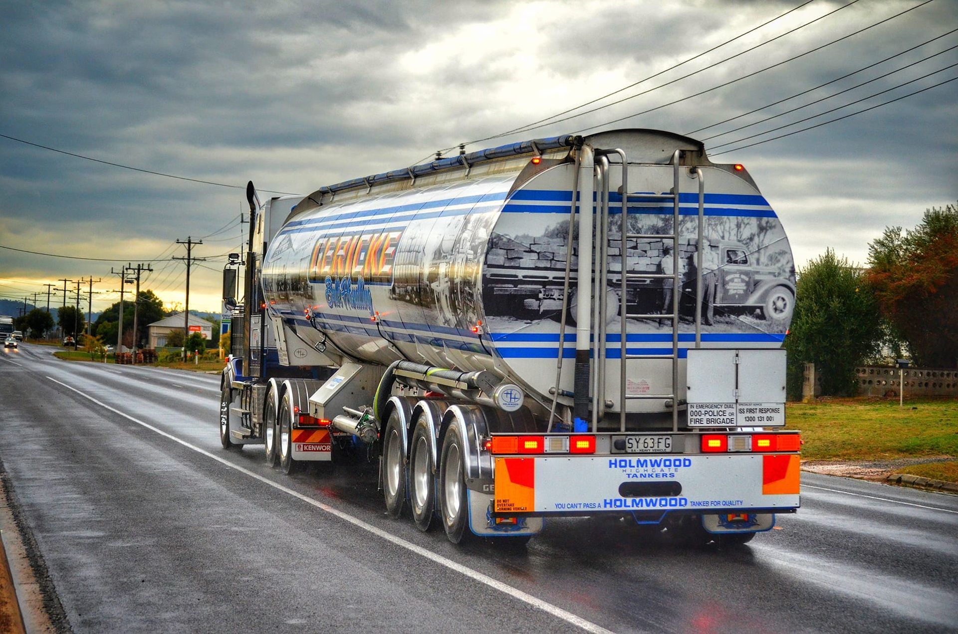 Tanker Truck — Naracoorte, SA — Gerickle Bulk Handling & Logistics