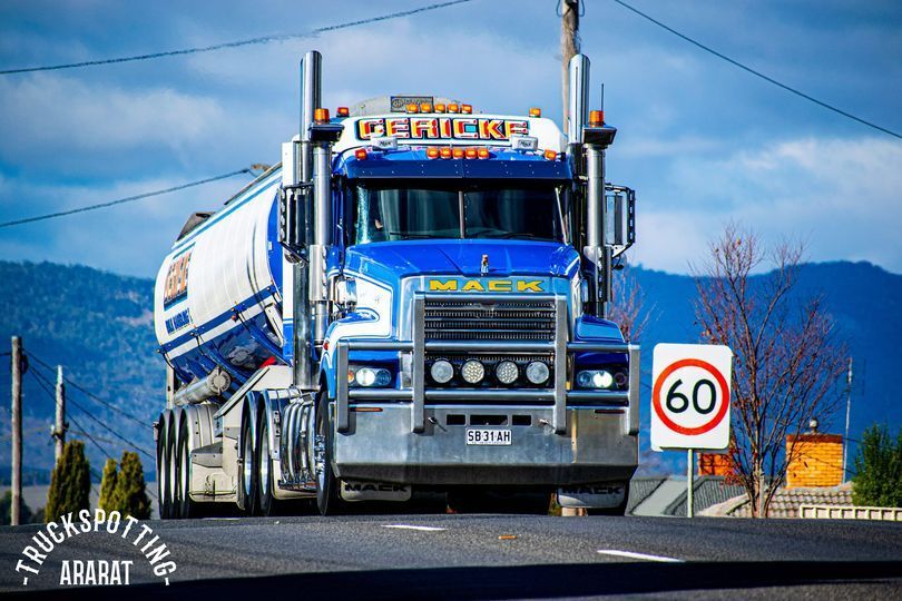 Blue And White Semi Truck — Naracoorte, SA — Gerickle Bulk Handling & Logistics