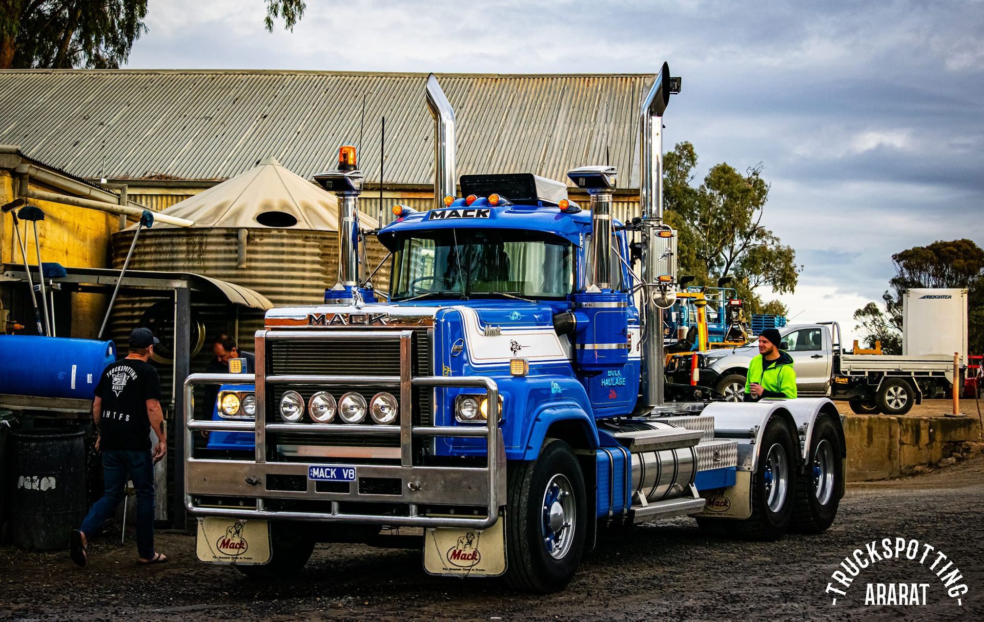 Blue Semi Truck — Naracoorte, SA — Gerickle Bulk Handling & Logistics