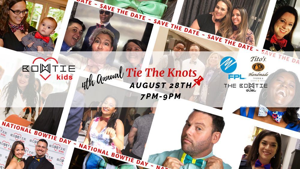 4th Annual Tie the Knots Event (2021) — Wilton Manors, FL — Bowtie Kids