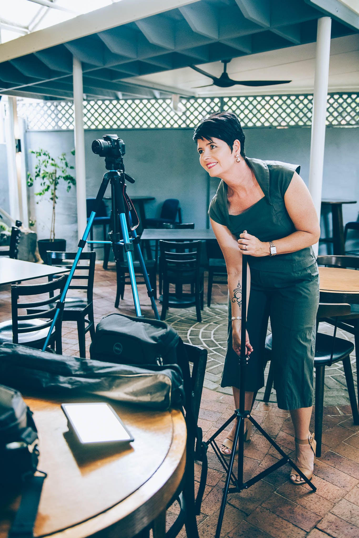 Kirsty Nancarrow delivers presentation and on-camera interview training.