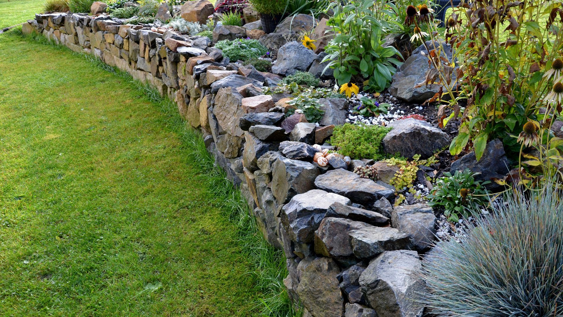 Rock Wall — Eddington, ME — C and S Excavation