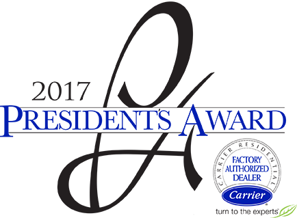 Advanced Mechanical Systems is a dealer of Carrier HVAC products and winner of Carrier's President's Award in 2017