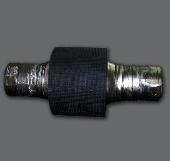 hardfaced and rebuilt roller press