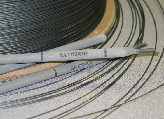 Hardfacing weld wire and rod