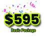 $595 price tag with 