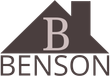 Benson logo white