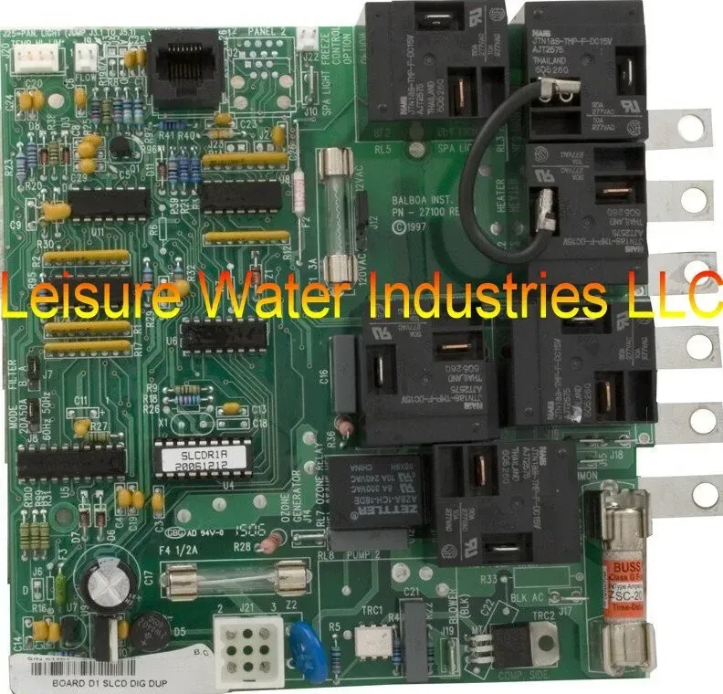 BALBOA CIRCUIT BOARD 50111 SLCDR1A