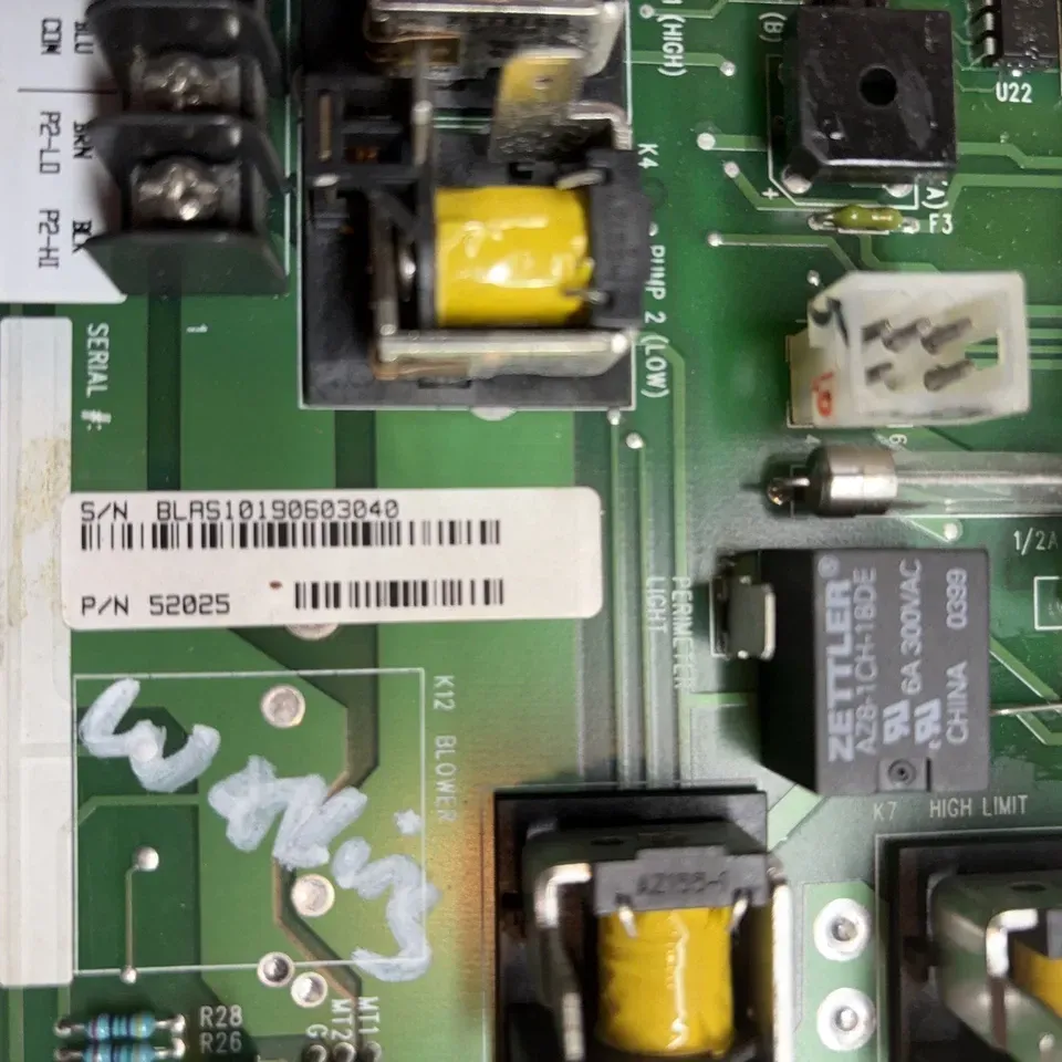 BALBOA CIRCUIT BOARD 52025 LAS101R2X LA SPAS