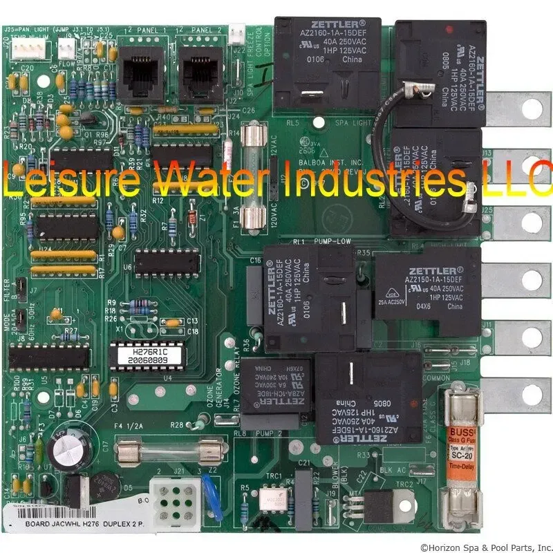 Balboa Jacuzzi H276R1C Spa Circuit Board 51429
