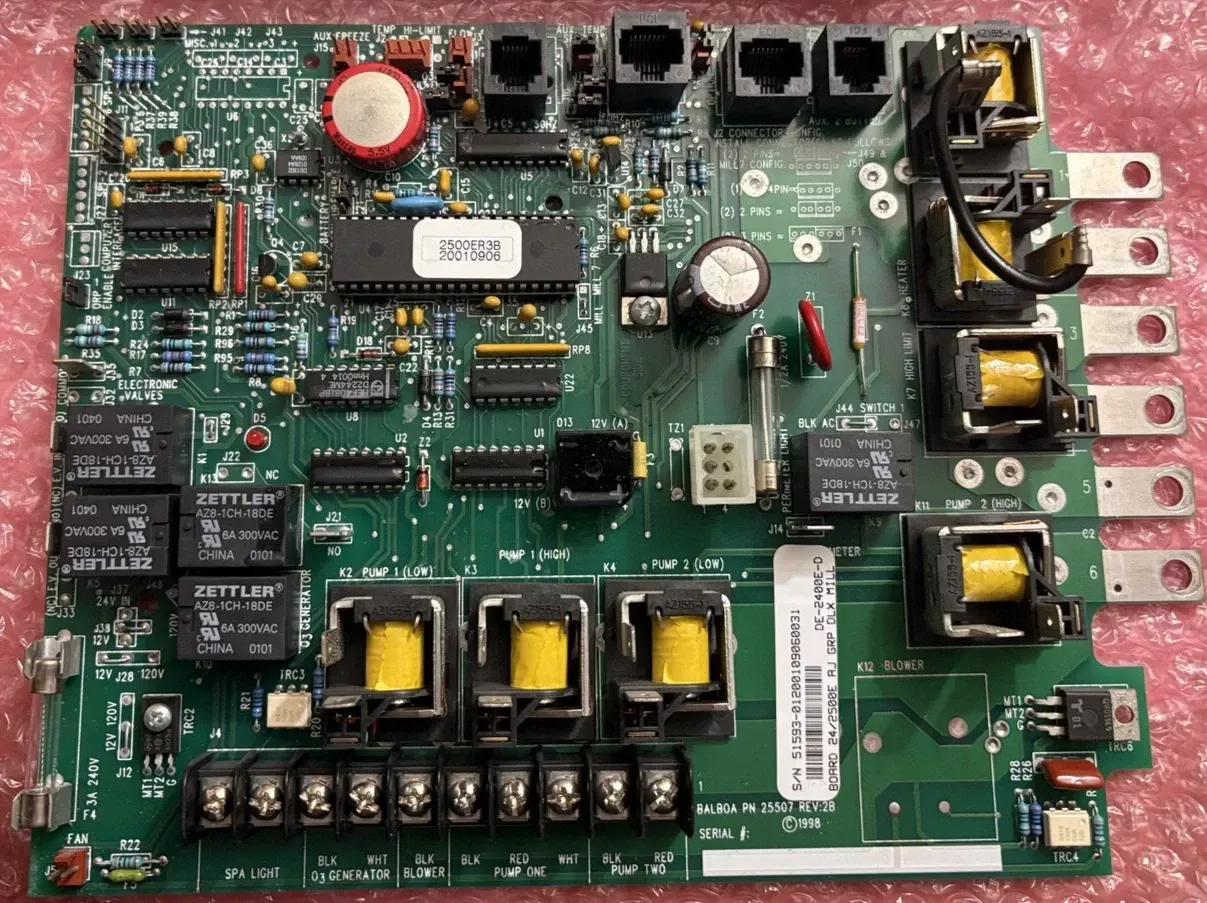 Beachcomber 24/2500E 51593 balboa 2500ERXX Circuit Board 4014054
