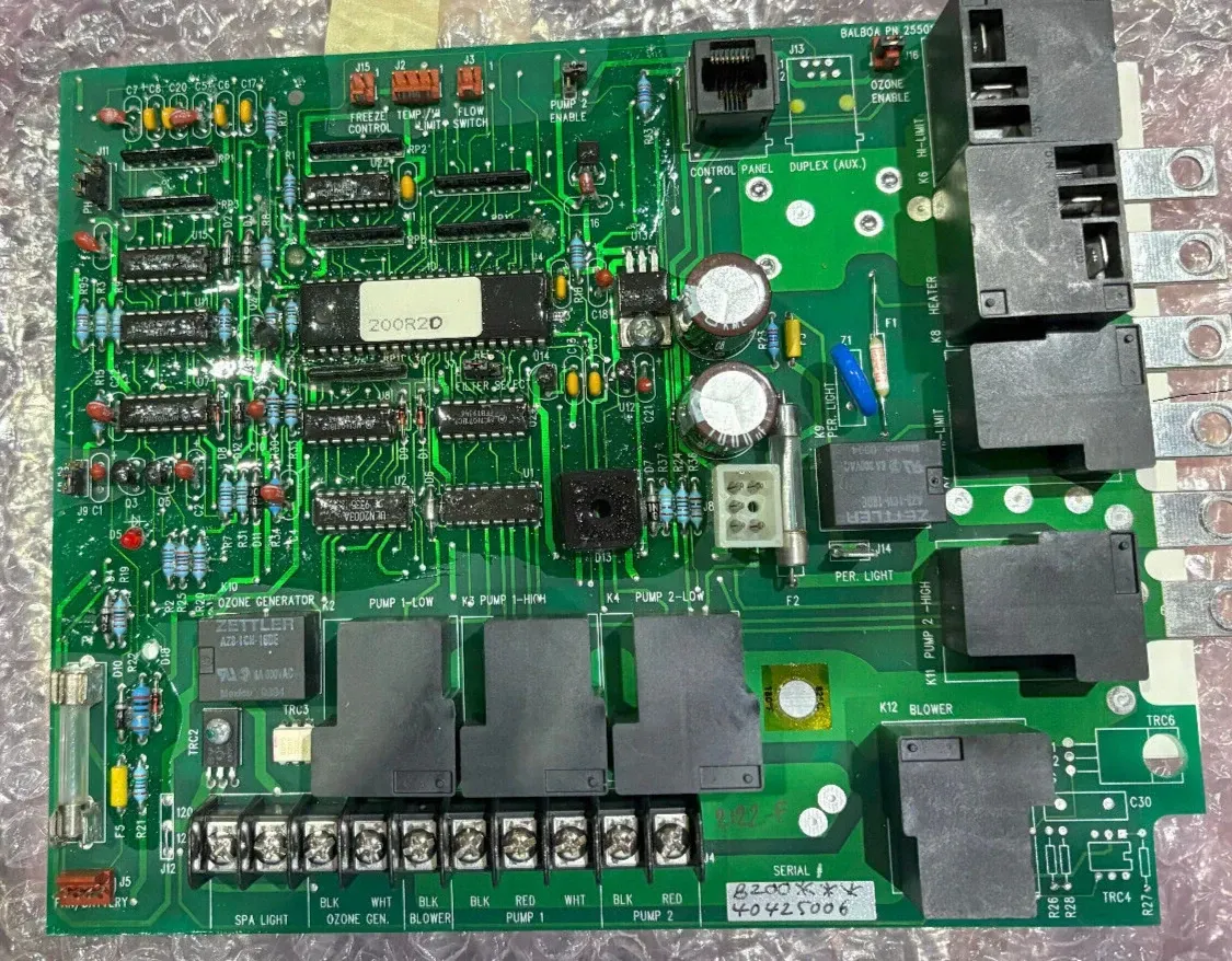 Coleman Spas 200 circuit board (REPAIRED) in Excellent condition