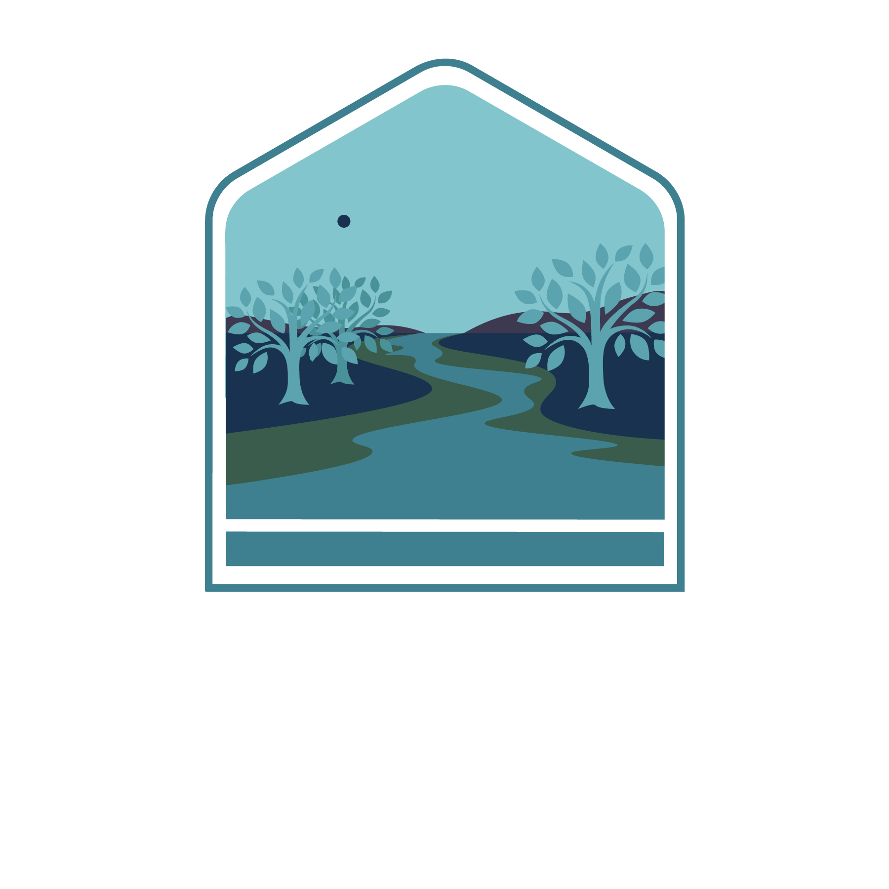 Riverwoods Apartments Header Logo - Select to go home