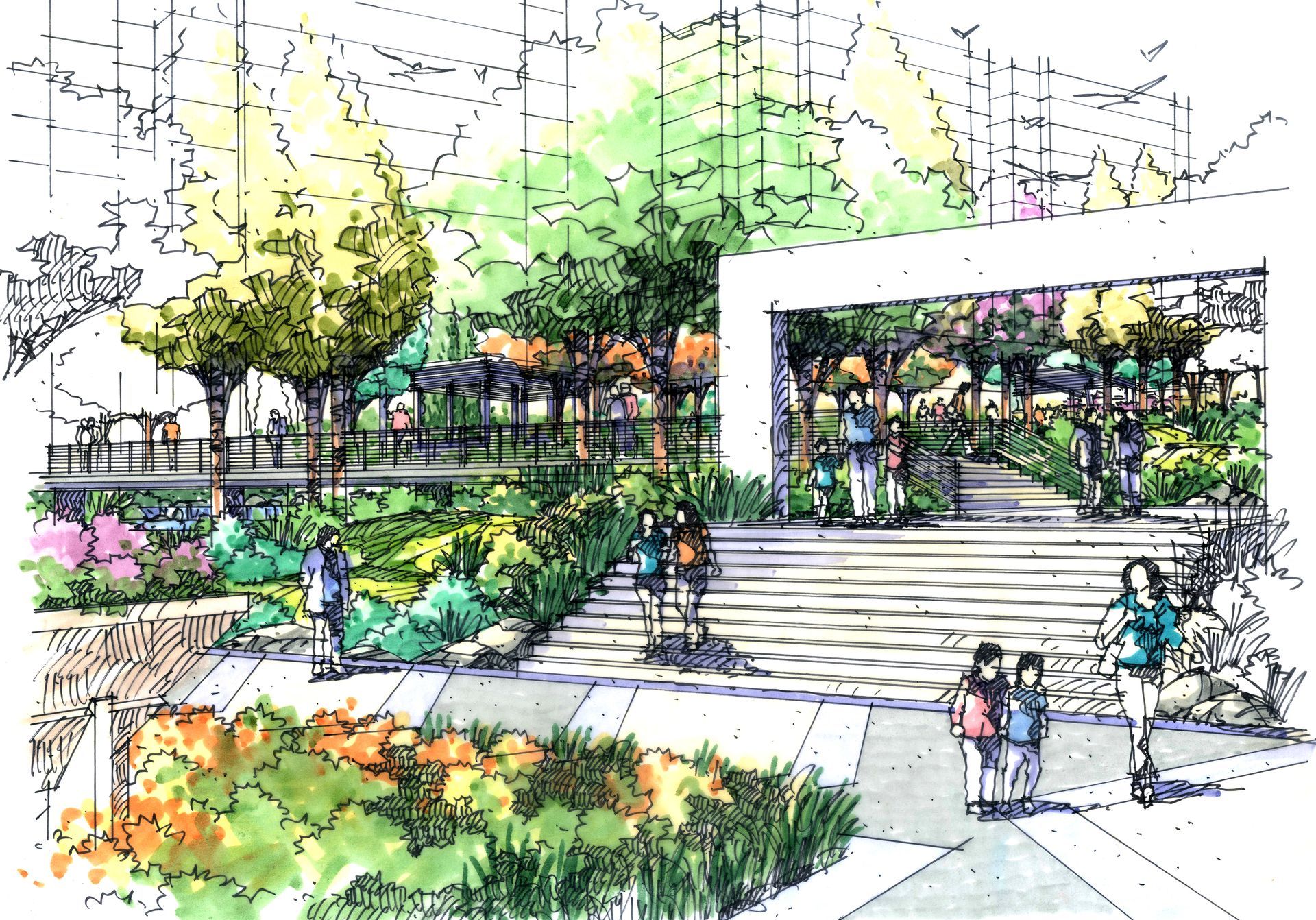 Map of North Golf Village Parcel E, showing golf course, housing, and coastline.