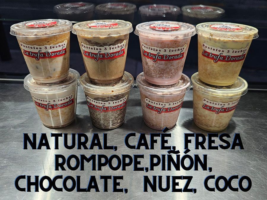 pastelitos individuales tres leches