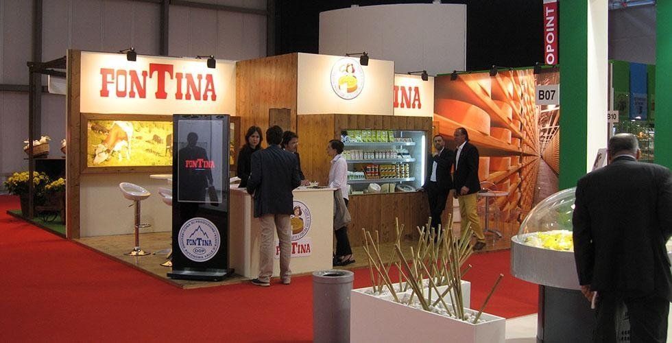 campagne pubblicitarie Fontina