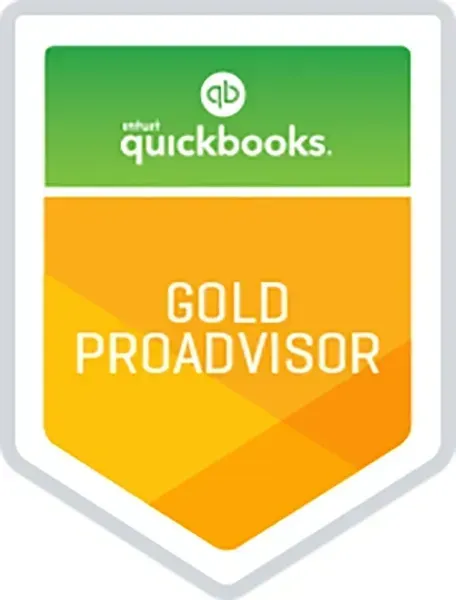 A quickbooks logo that says gold proadvisor