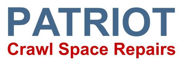 The logo for patriot crawl space repairs hampton roads usa