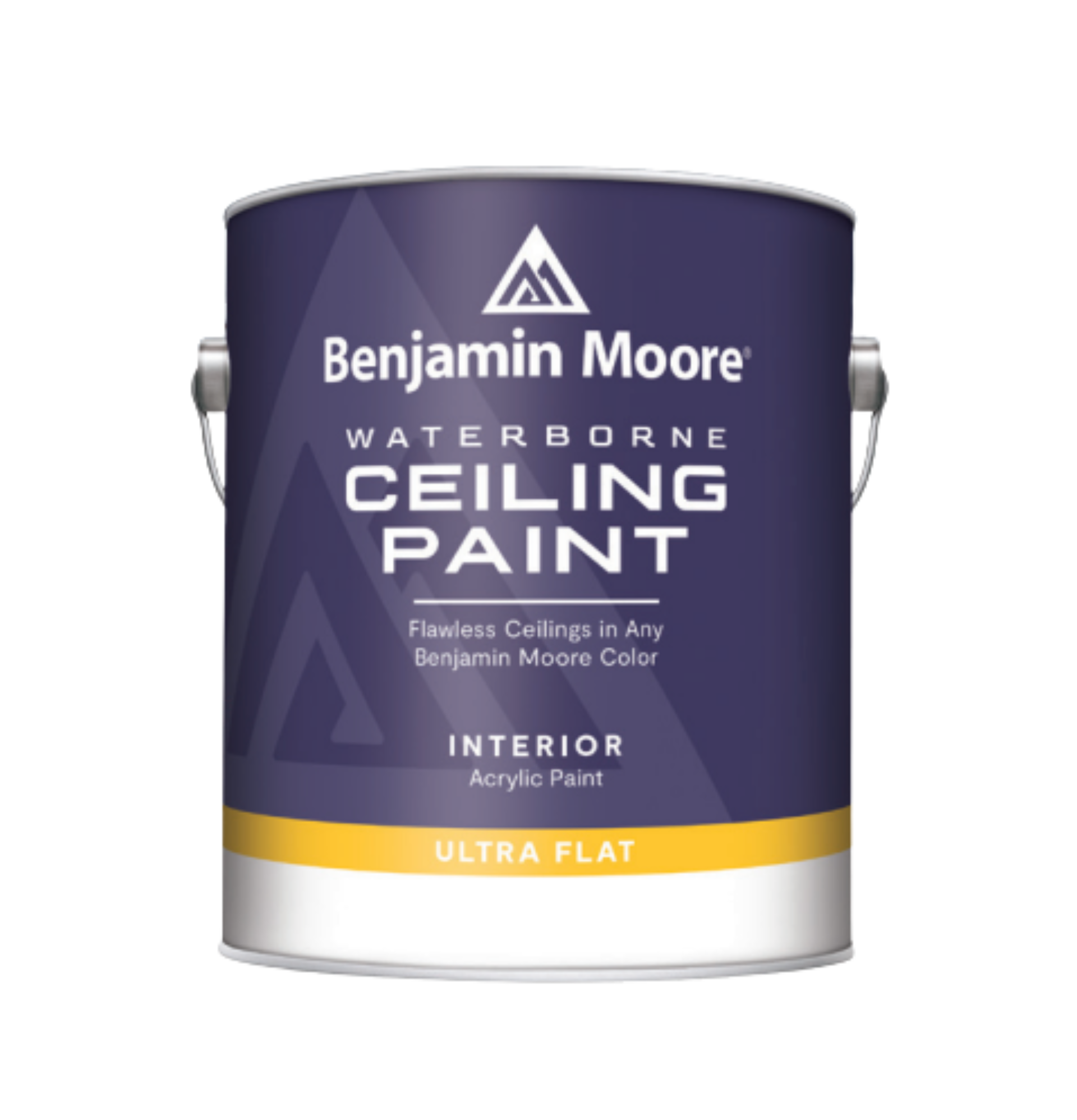 A can of benjamin moore waterborne ceiling paint