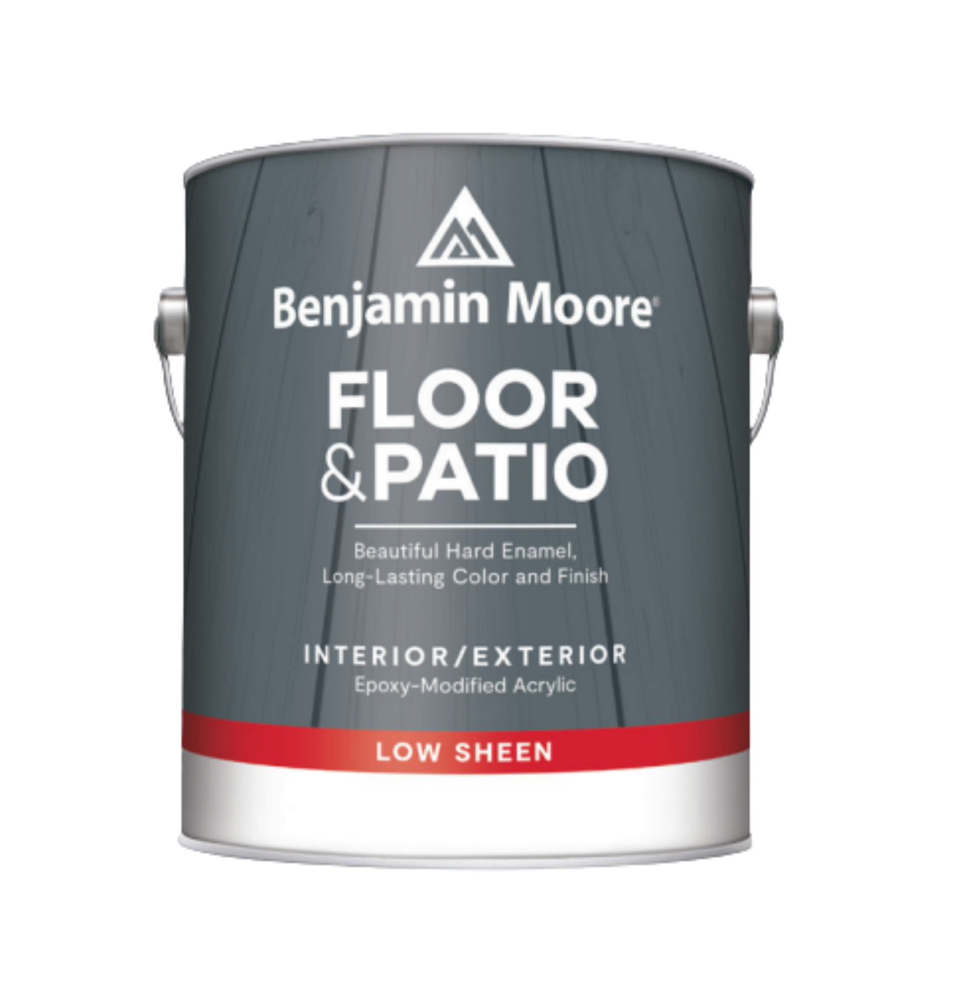 A can of benjamin moore floor and patio paint