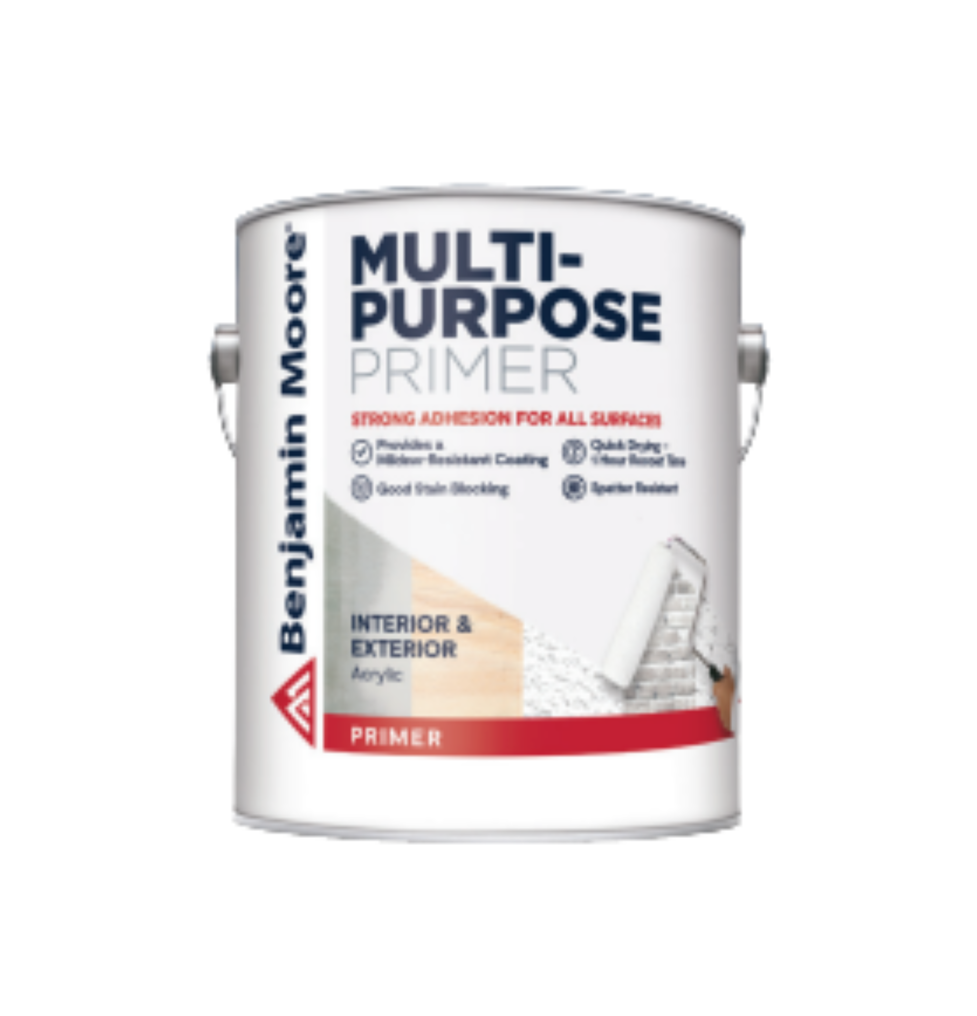 A can of benjamin moore multi purpose primer