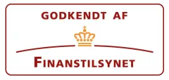 Finanstilsynets logo med et kronesymbol.