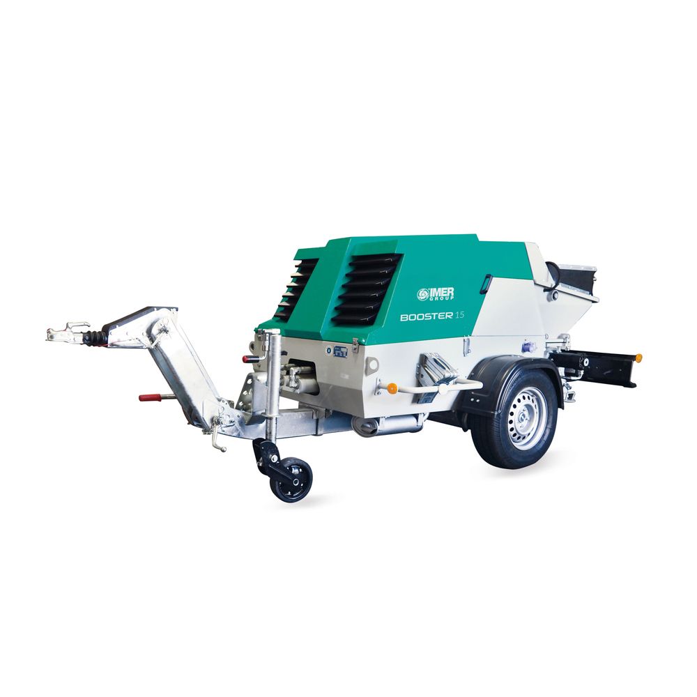 booster 15, pompa per calcestruzzo