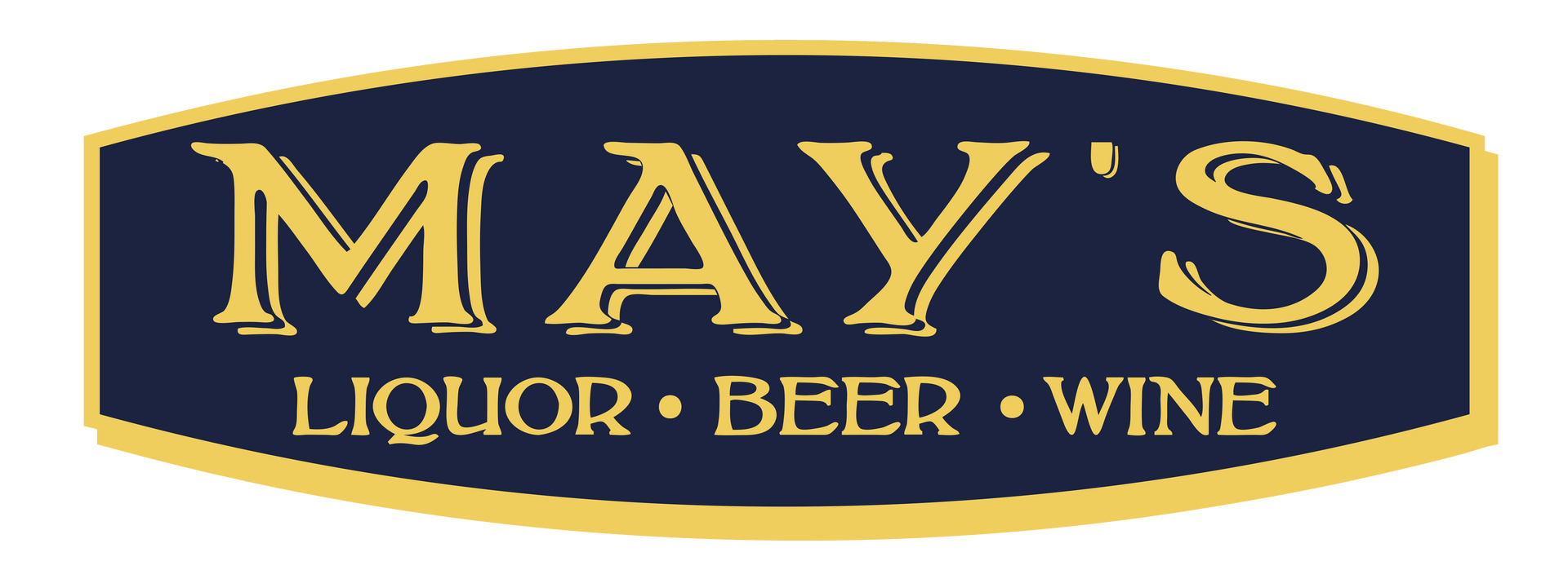 May's Liquor, Beer, & Wine logo
