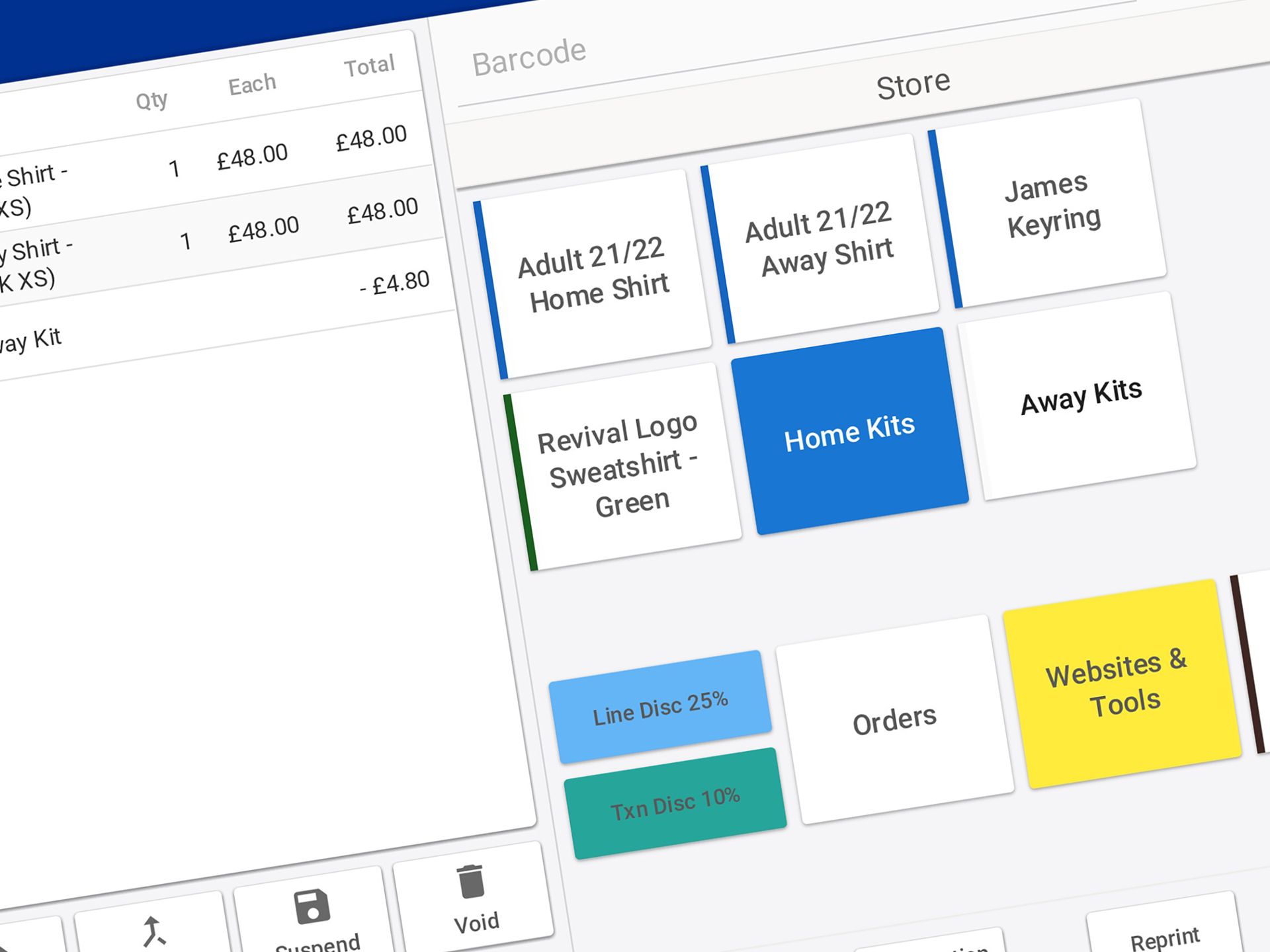 a close up of a computer screen with a bunch of buttons on it .