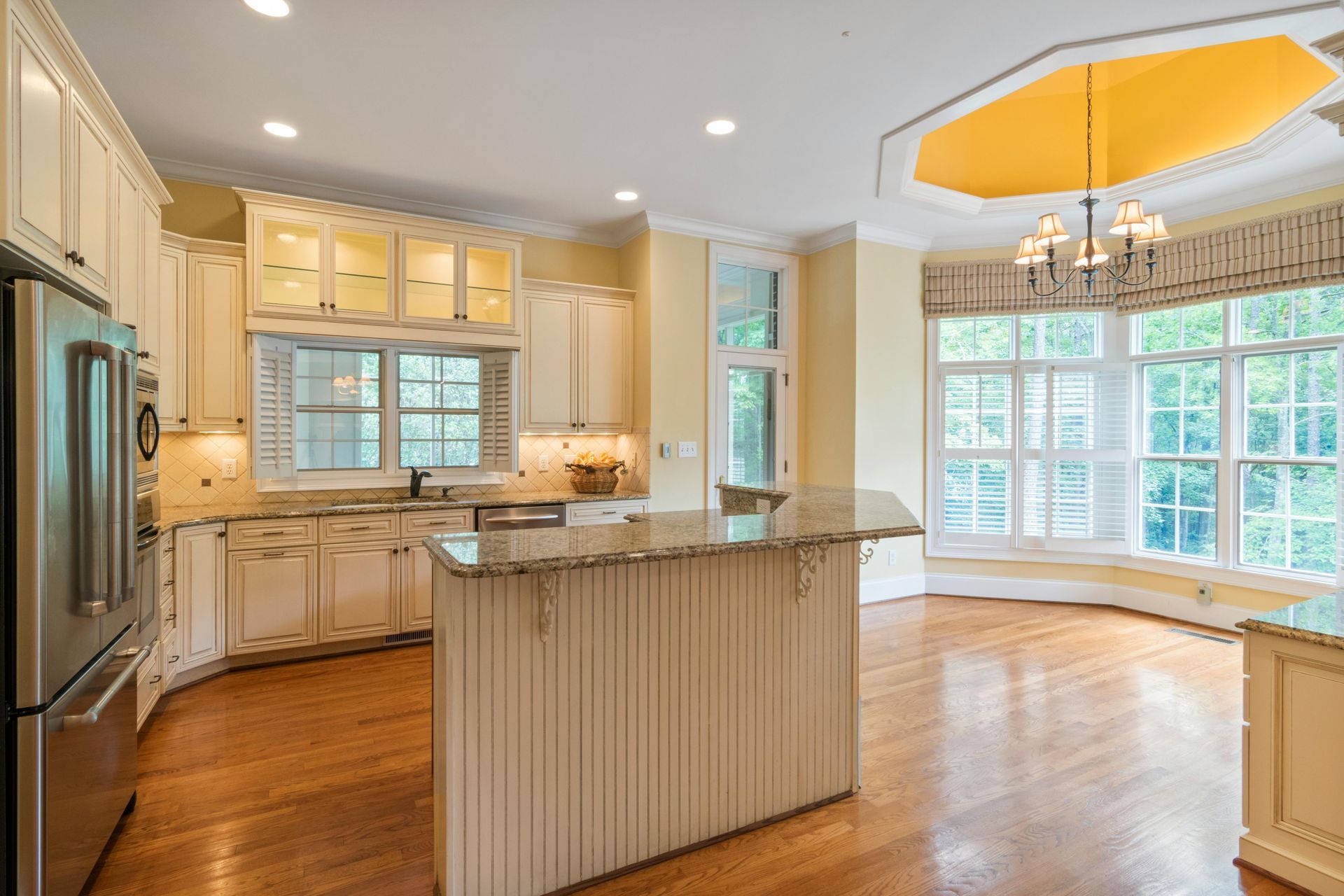 Remodeling Contractor Working on a Kitchen Renovation in St. Petersburg