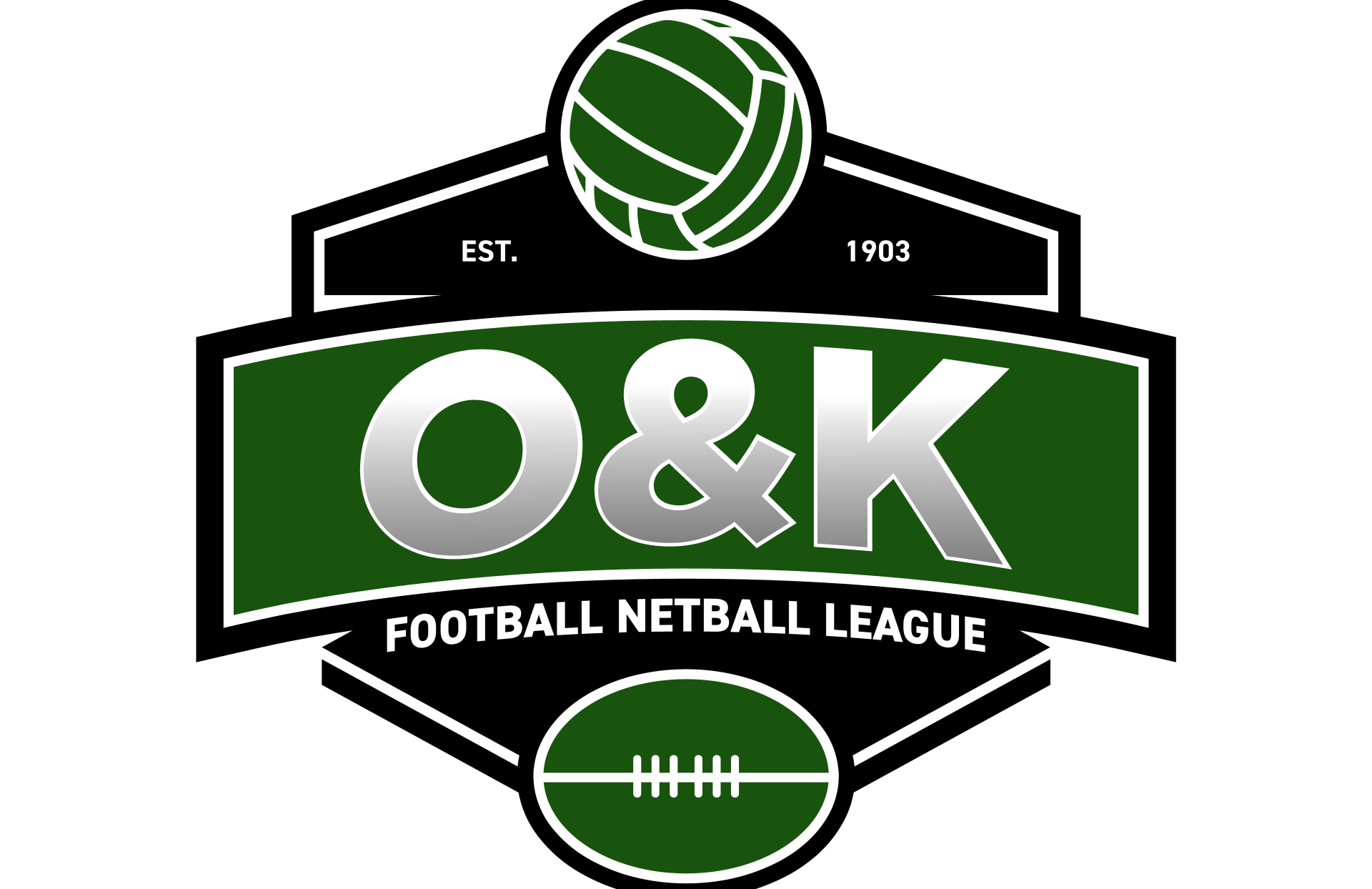 Ovens & King football league logo